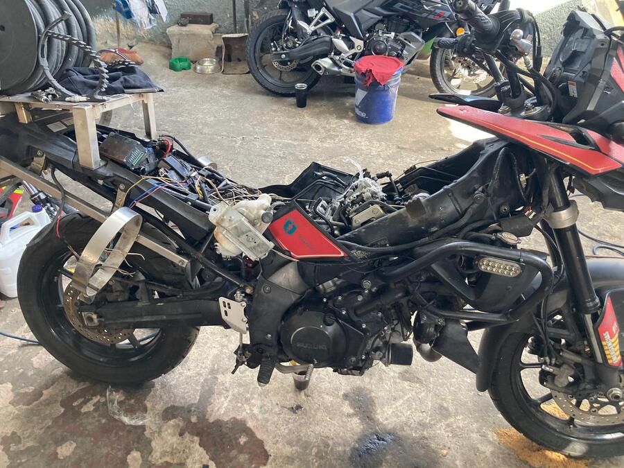 Honda Bomberos, reconstrucción, antes
